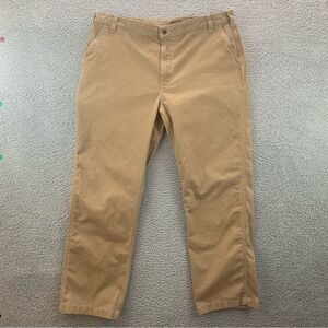 Carhartt Relaxed Fit Twill 5-Pocket Work Dark Khaki Pants Men's   -  Size:   42